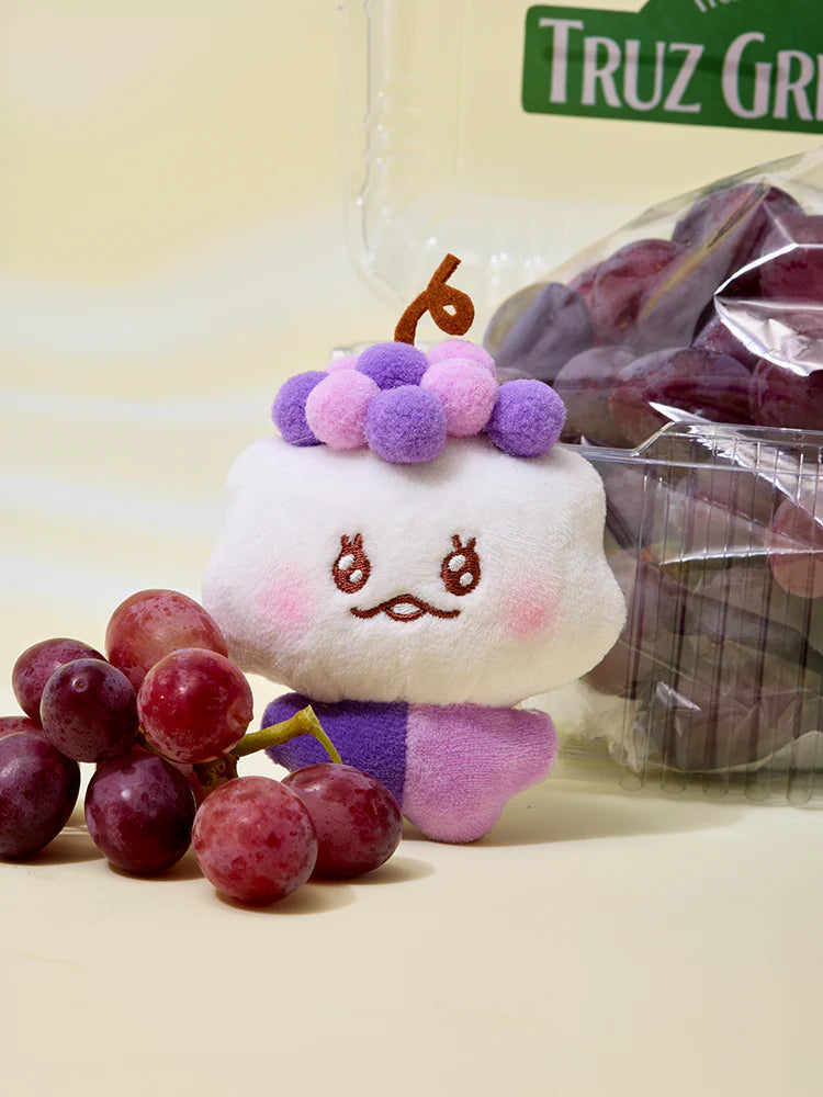 TREASURE - TRUZ Plush Keyring Fruit