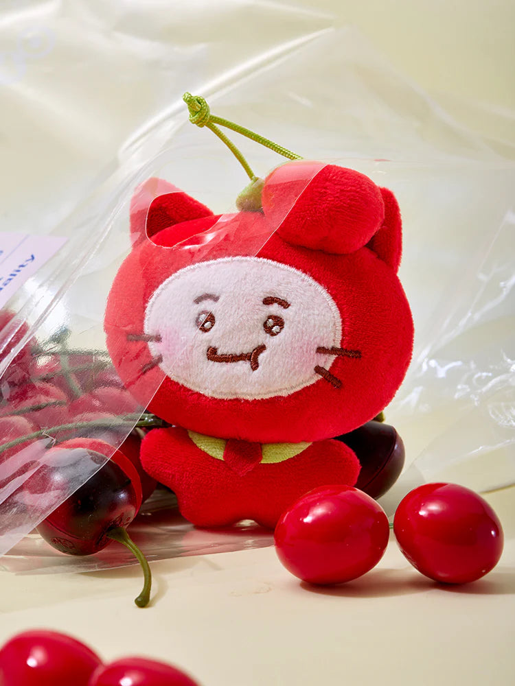 TREASURE - TRUZ Plush Keyring Fruit