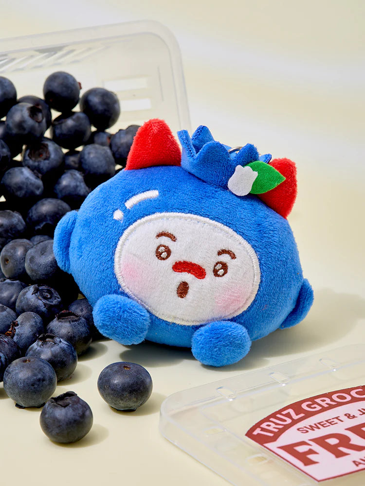TREASURE - TRUZ Plush Keyring Fruit