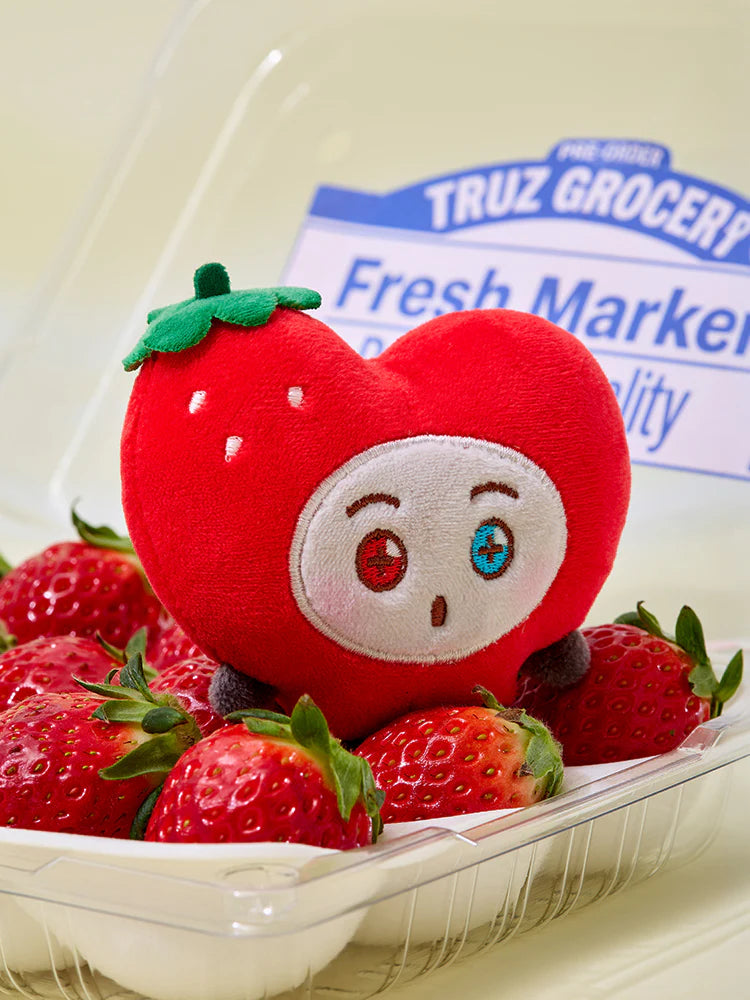 TREASURE - TRUZ Plush Keyring Fruit