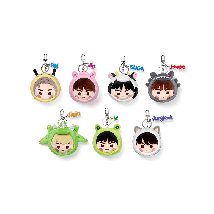 BTS Island Face Keyring