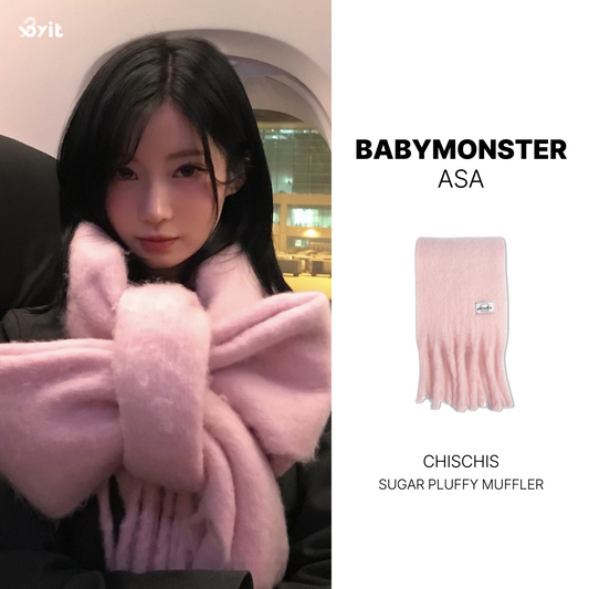 [WINTER ESSENTIALS] chischis - Sugar Pluffy Muffler (4 type) (ASA Wear)