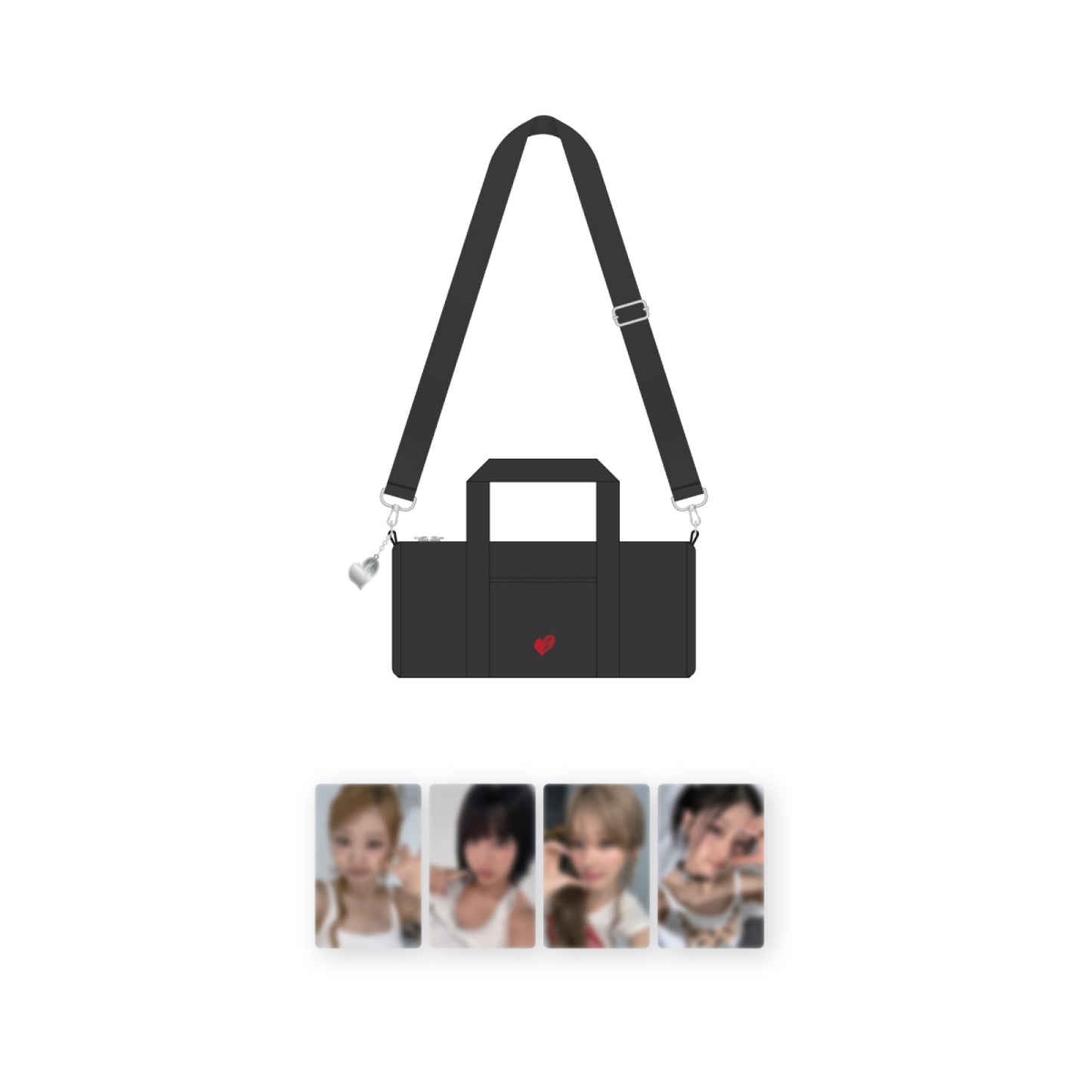 KISS OF LIFE - Official Light Stick Pouch / 1st World Tour [KISS ROAD in Seoul]