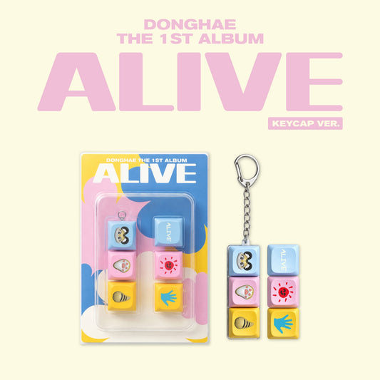DONGHAE - ALIVE / 1st Album (Keyboard Key Cap ver.) (SUPER JUNIOR)