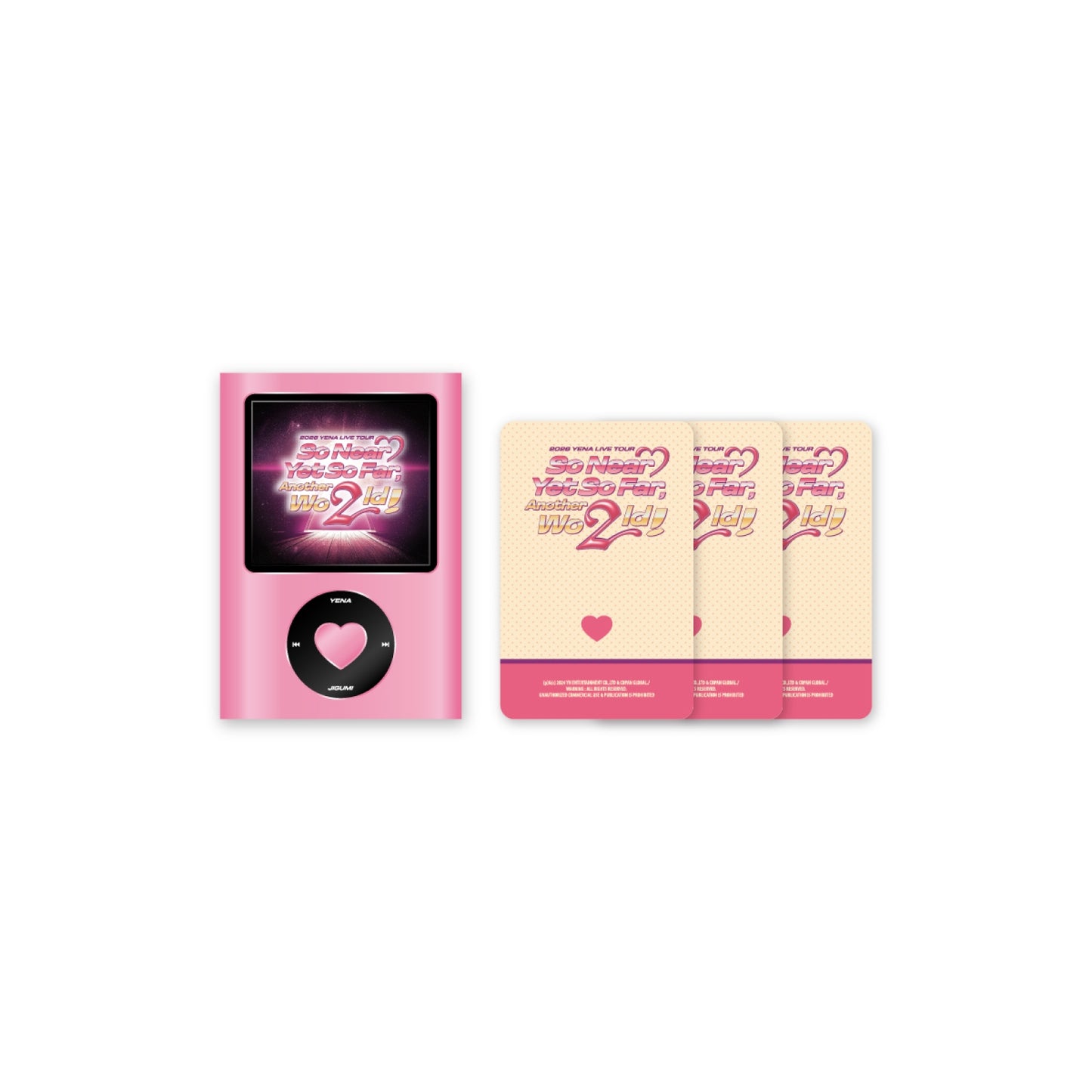 YENA - Random Trading Photocard / 2026 YENA LIVE TOUR [So Near Yet So Far, Another Wo2ld!] In Seoul OFFICIAL MD