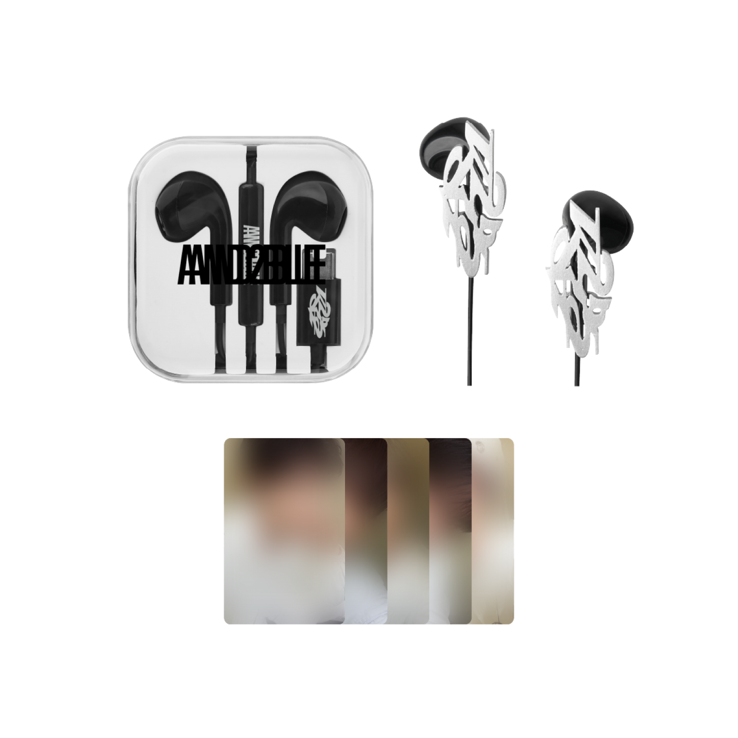 AND2BLE - Earphone Parts Set / [Sequence 01: Curiosity] POP-UP OFFICIAL MD