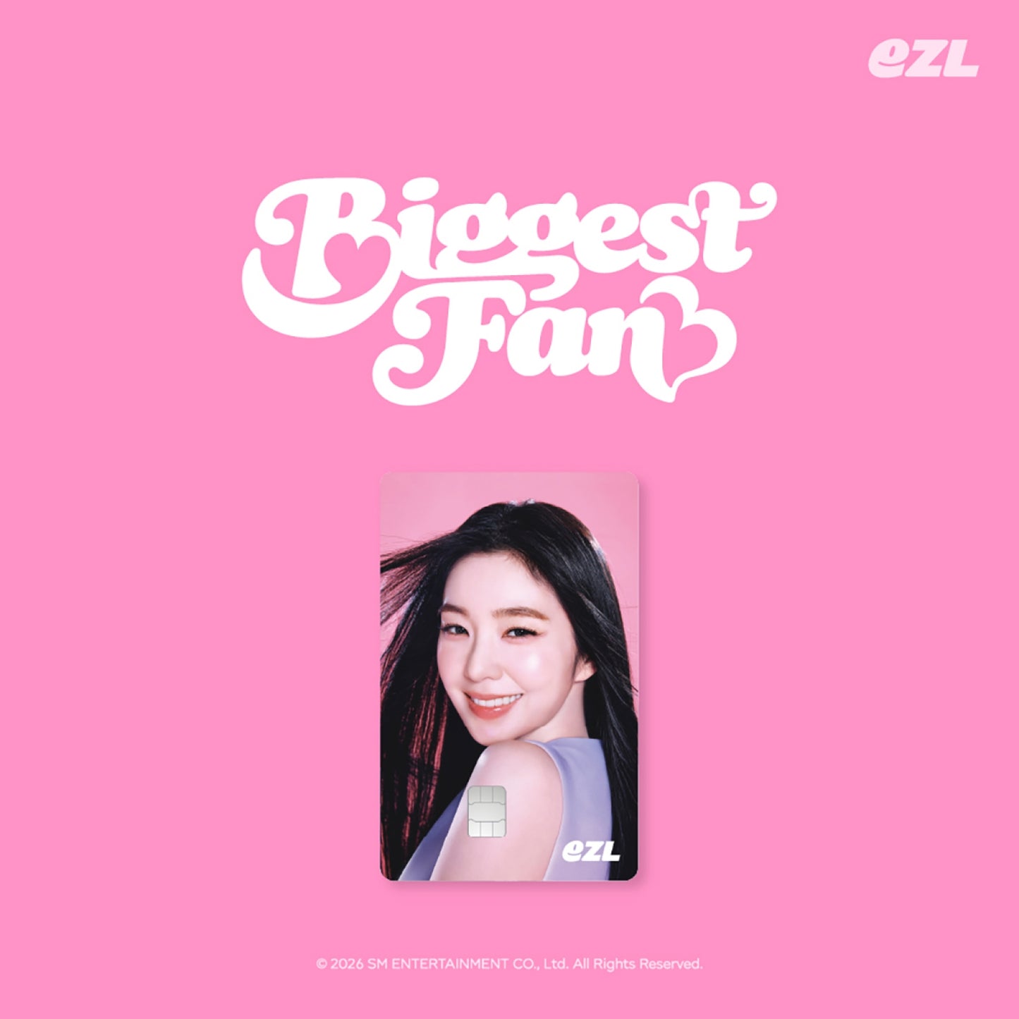 Red velvet IRENE - EZL Card (Biggest Fan ver.)