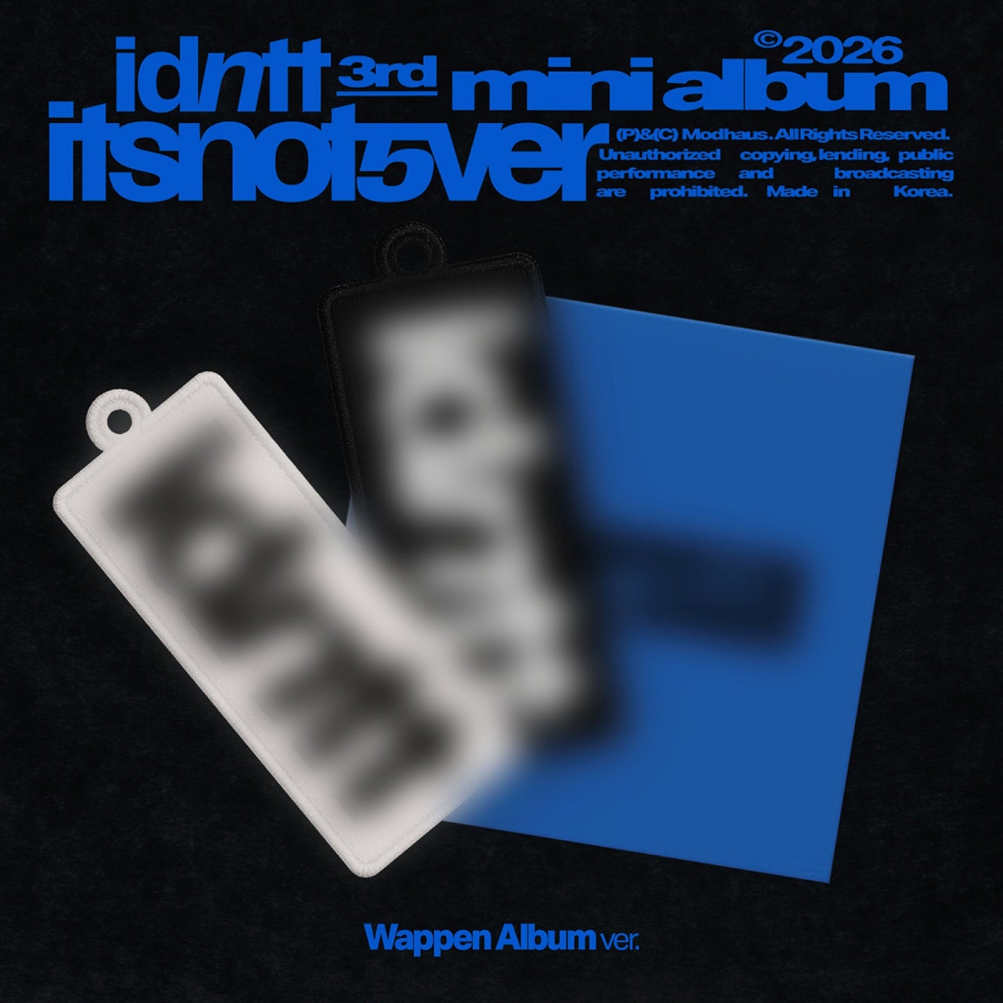 idntt - [itsnotover] / 3rd Mini Album (Wappen Album)