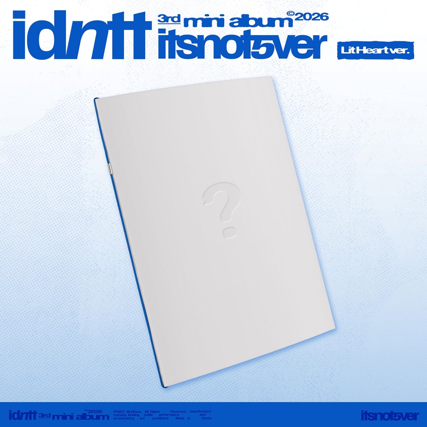 idntt - [itsnotover] / 3rd Mini Album (Lit Heart ver.)