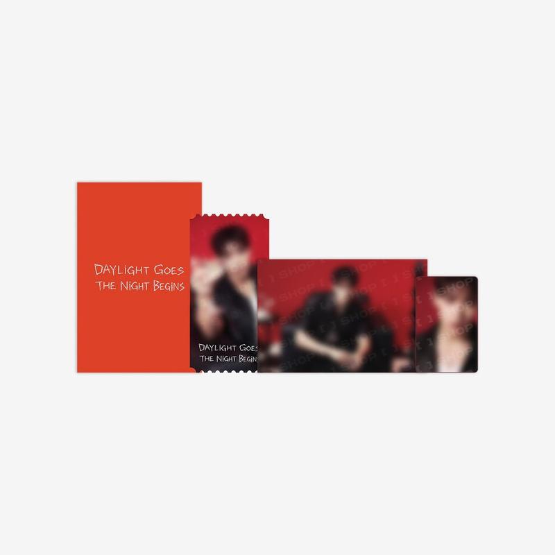 JUN. K - SPECIAL TICKET SET - DAYLIGHT GOES, THE NIGHT BEGINS