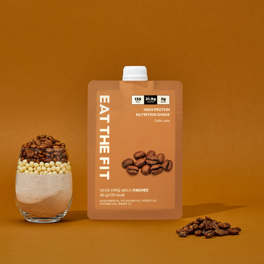 EAT THE FIT - Diet Protein Shake Cafe Latte (7 Pack)