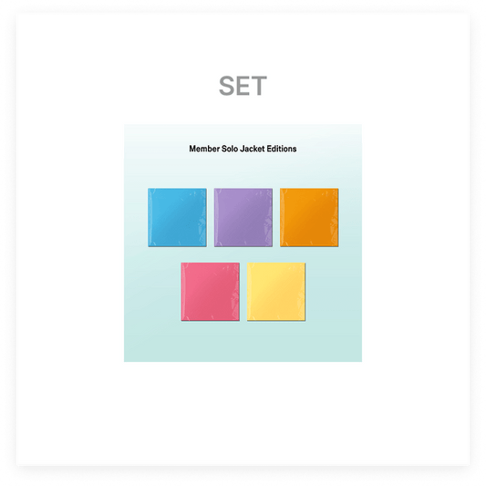 ILLIT Japan 2nd Single ‘I Got Your Back’ (SOLO EDITION) 5 SET