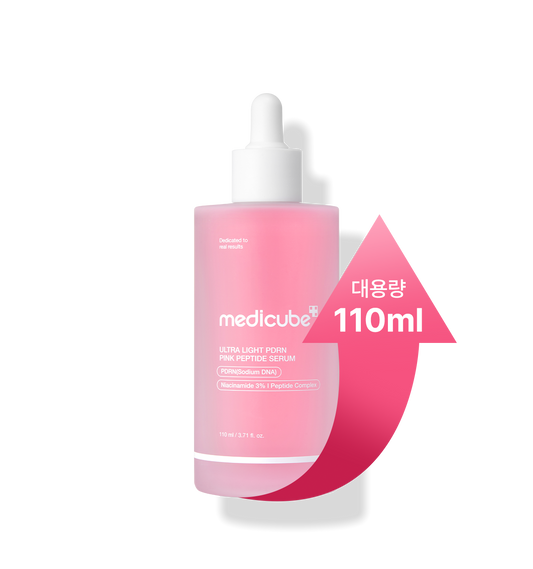 MEDICUBE Ultra Light PDRN Pink Peptide Serum 110ml