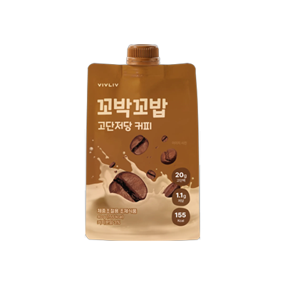 VIVLIV Kkobak Kkobab Protein Shake #Coffee 40g