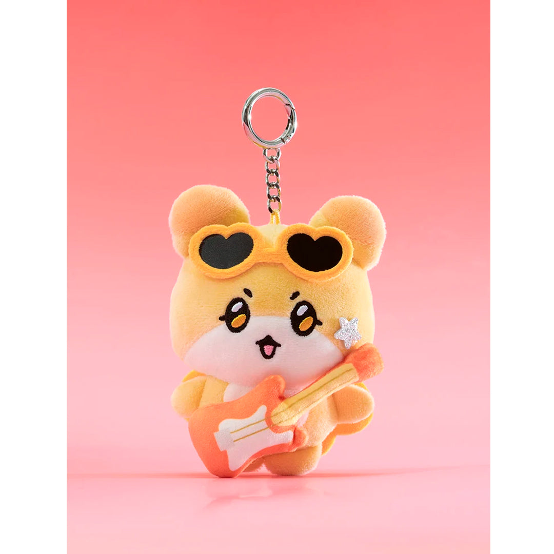 ATEEZ MIGHTEEZ ROCK THE STAGE - ROCK STAR PLUSH KEYRING