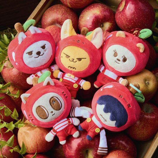 TOMORROW X TOGETHER PPULBATU <Hey! APPUL> Plush Keyring (Apple Ver.)