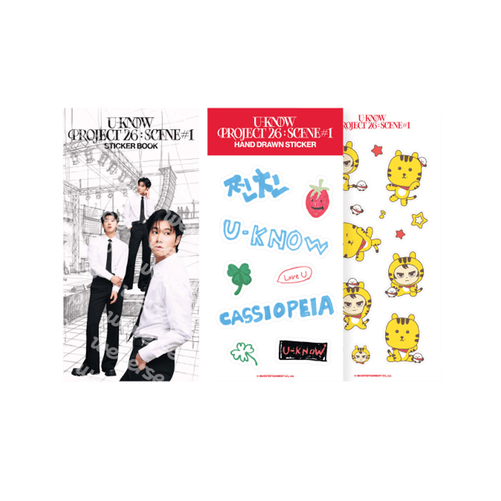 [TVXQ!]  Y-KNOW PROJECT 26 : SCENE#1 in SEOUL < STICKER BOOK >