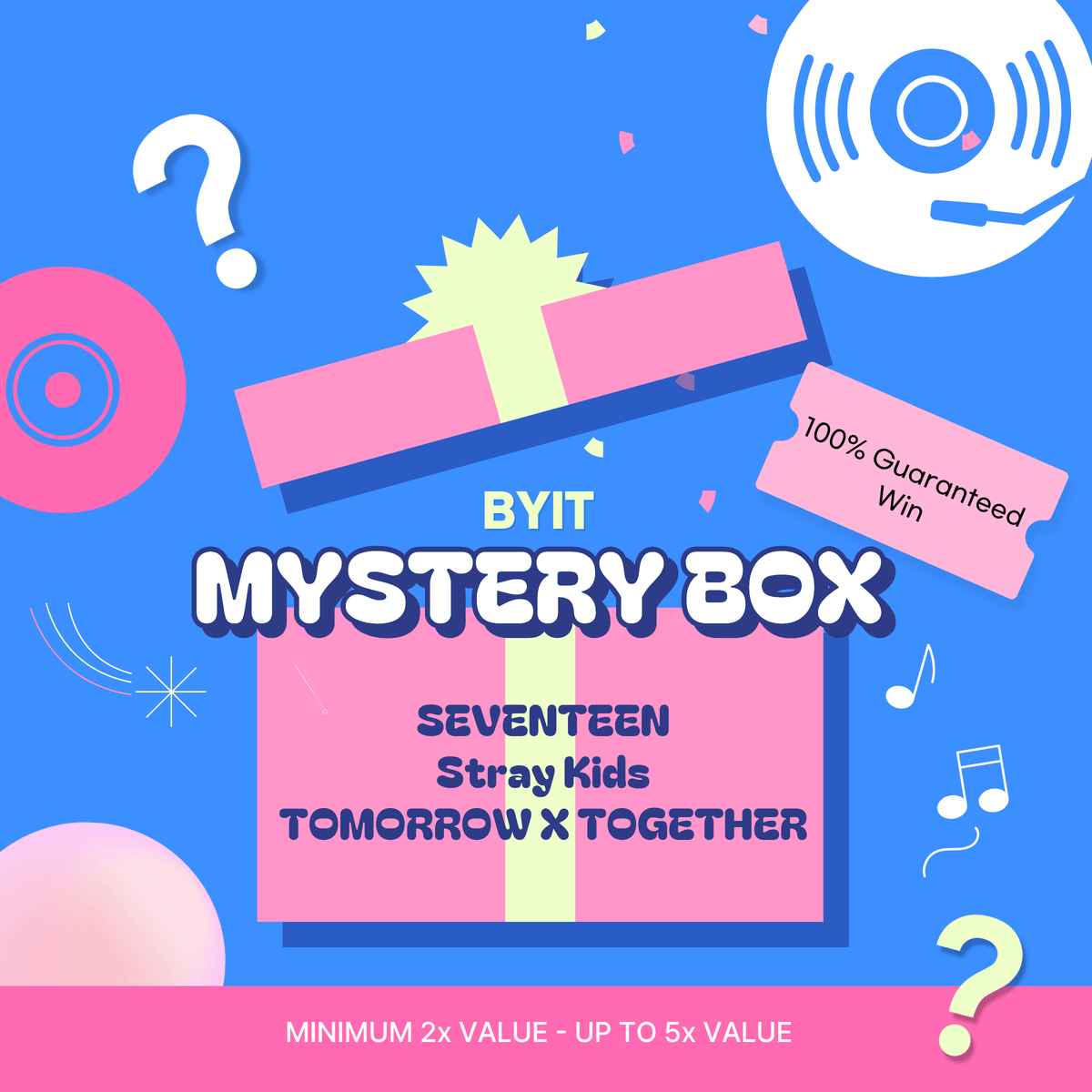 BYIT K-POP : Mystery Lucky Box (SEVENTEEN/Stray Kids/TXT) – Byit