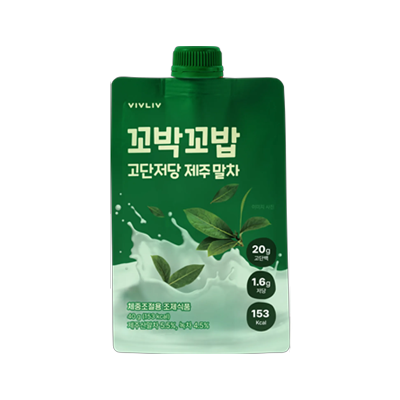VIVLIV Kkobak Kkobab Protein Shake #Jeju Matcha 40g