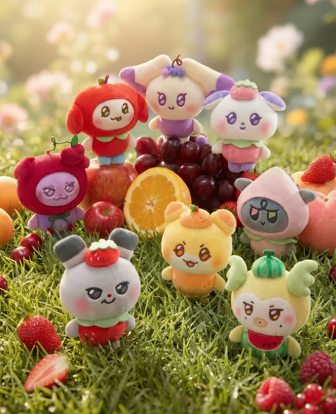 ATEEZ - MIGHTEEZ FRUIT PLUSH KEYRING BERRY BREEZY FAIRY – Byit