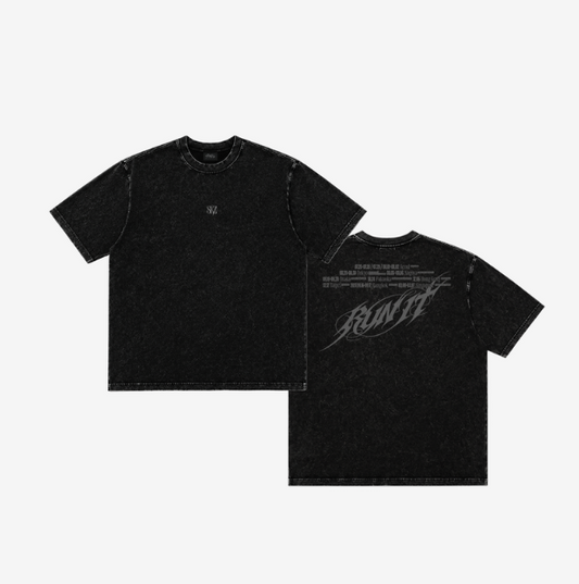 [Stray kids] T-SHIRT - RUN IT