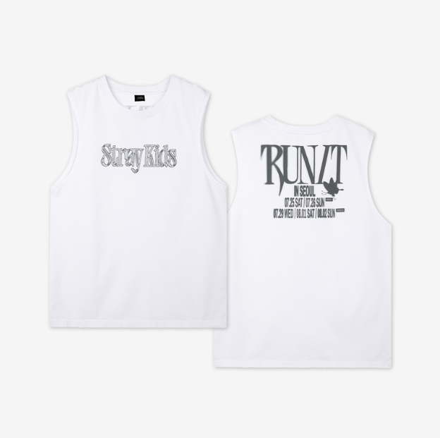 [Stray kids] SLEEVELESS TOP - RUN IT