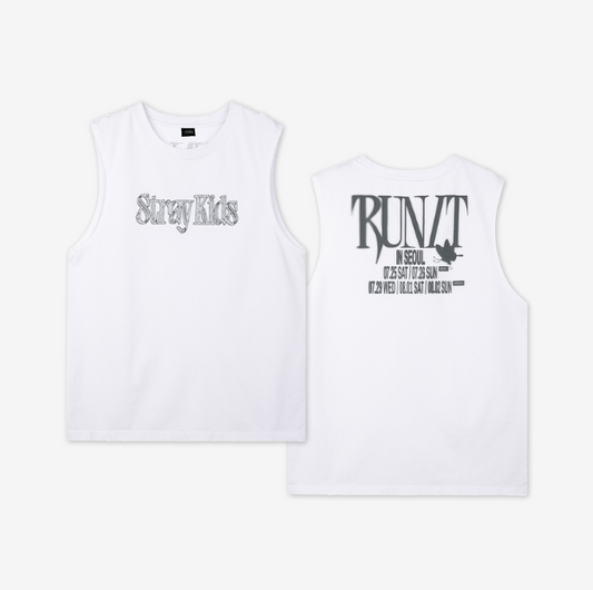 [Stray kids] SLEEVELESS TOP - RUN IT