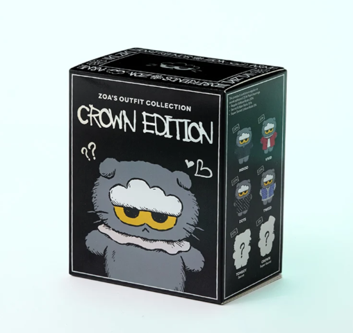 ZO&FRIENDS ZOA Crown Edition Random Doll Keyring