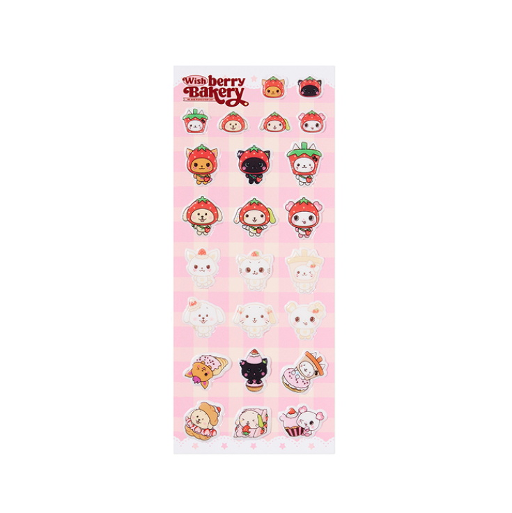 NCT WISH-wishberry Bakery <FLUFFY STICKER>