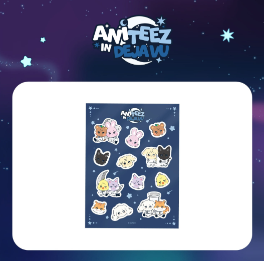 ATEEZ X ANITEEZ POP-UP [ANITEEZ IN DEJA VU] MD - WATER 3D STICKER