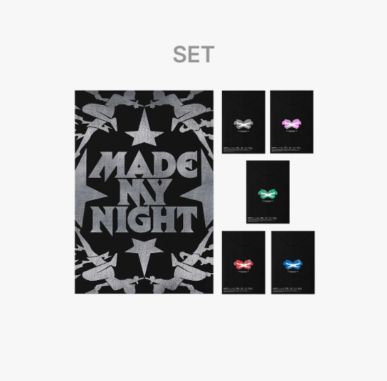 LE SSERAFIM-2nd Single Album 'Made My Night' (COMPACT ver.) (Set)