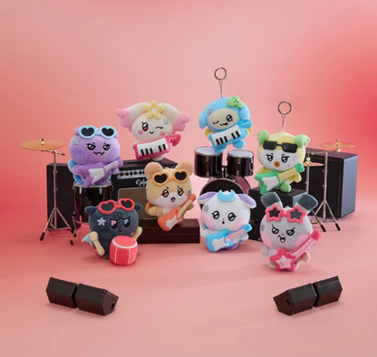 ATEEZ MIGHTEEZ ROCK THE STAGE - ROCK STAR PLUSH KEYRING