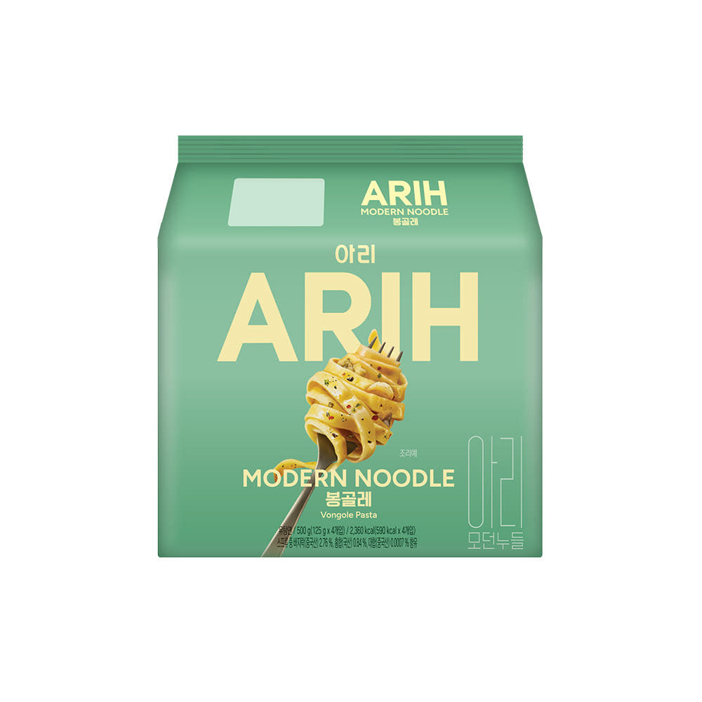 BTS x ARIH Vongole Modern Noodle (4 Packs) – Korean Premium Ramen