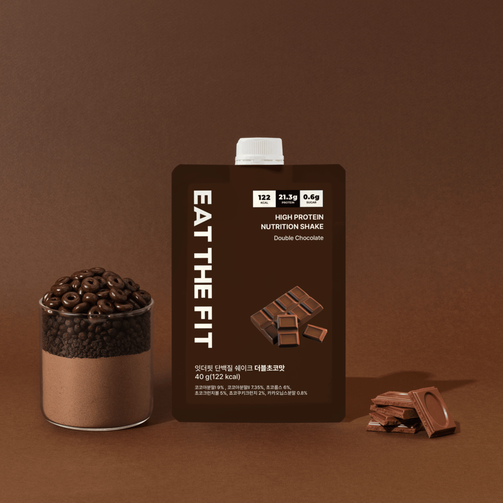EAT THE FIT - Diet Protein Shake – Chocolate Meal Replacement (7 Pack)
