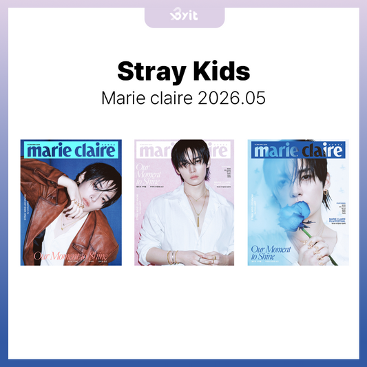 Stray Kids LEEKNOW Marie Claire Korea Magazine 2026.05 – 3 Types