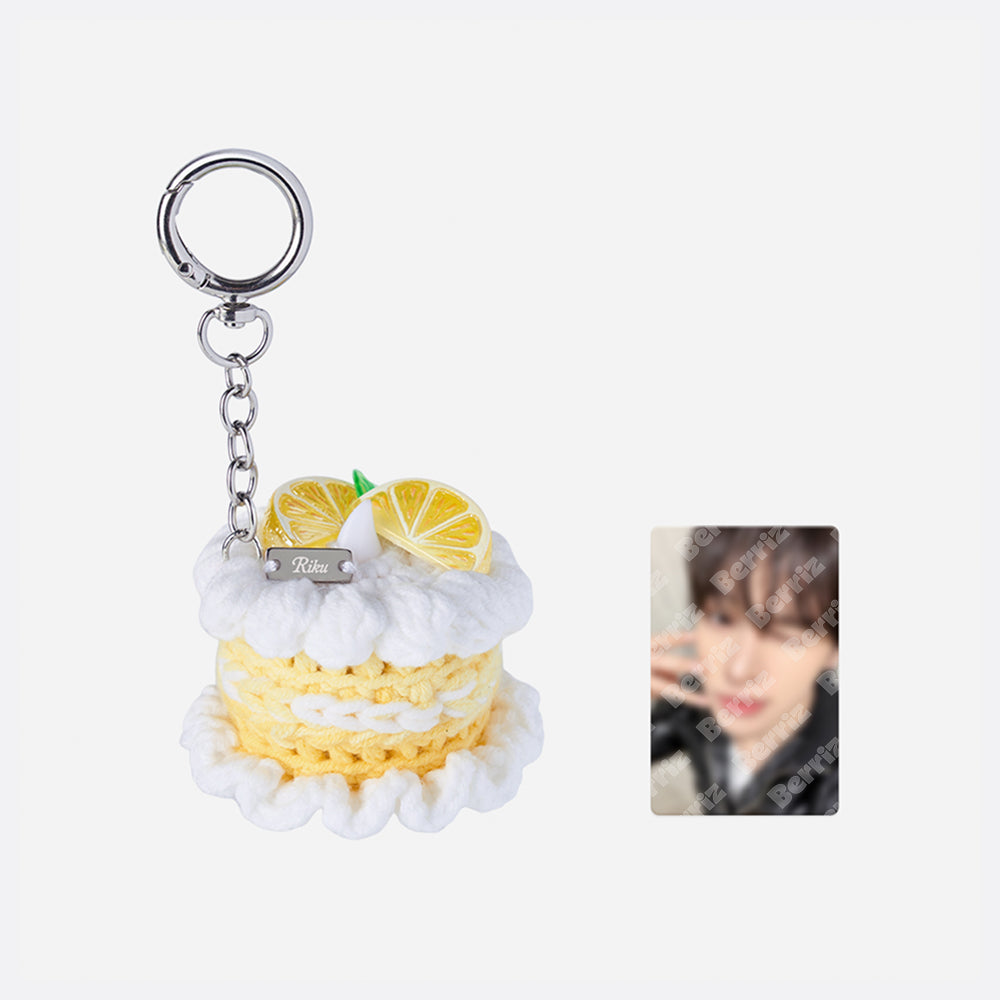 NCT WISH - RIKU Artist Birthday Crochet Mini Cake Keyring