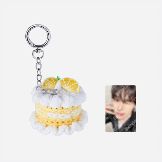 NCT WISH - RIKU Artist Birthday Crochet Mini Cake Keyring