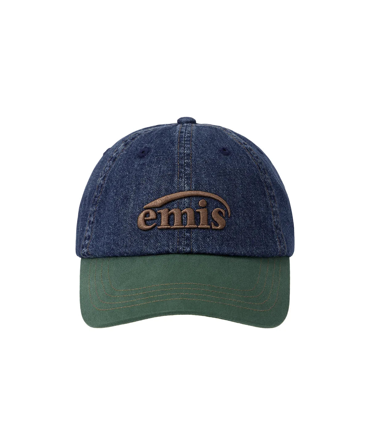 emis - Washed Denim Ball Cap-Blue/Navy [BTS JIN Wear] – Byit