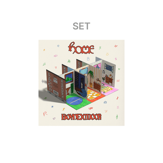 BOYNEXTDOOR 1st Studio Album [HOME] (Weverse Albums ver.) (Set)