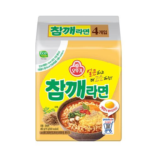 Ottogi Seasame Ramen Noodle (115g*4)