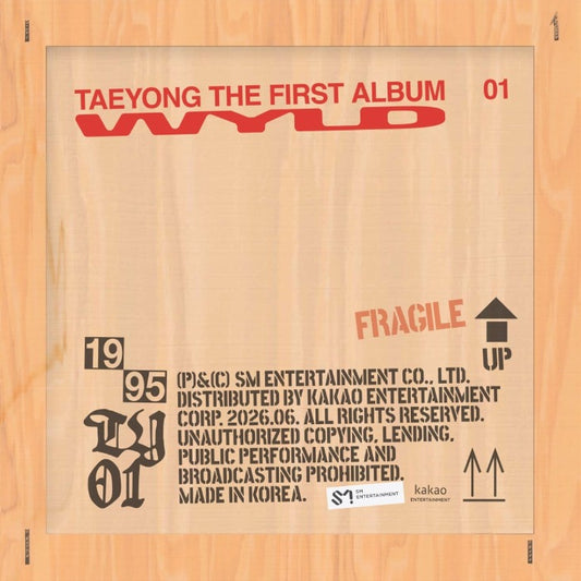 TAEYONG - The 1st Album [WYLD] (Masterpiece Ver.) (Limited)