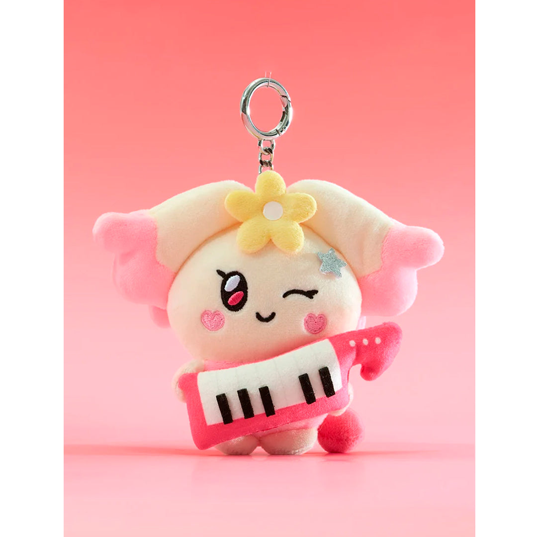 ATEEZ MIGHTEEZ ROCK THE STAGE - ROCK STAR PLUSH KEYRING
