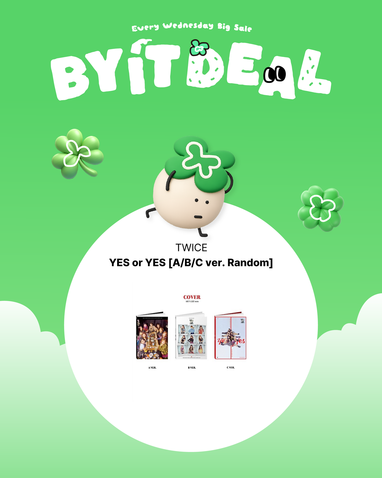 BYIT DEAL - TWICE YES or YES [A/B/C ver. Random]