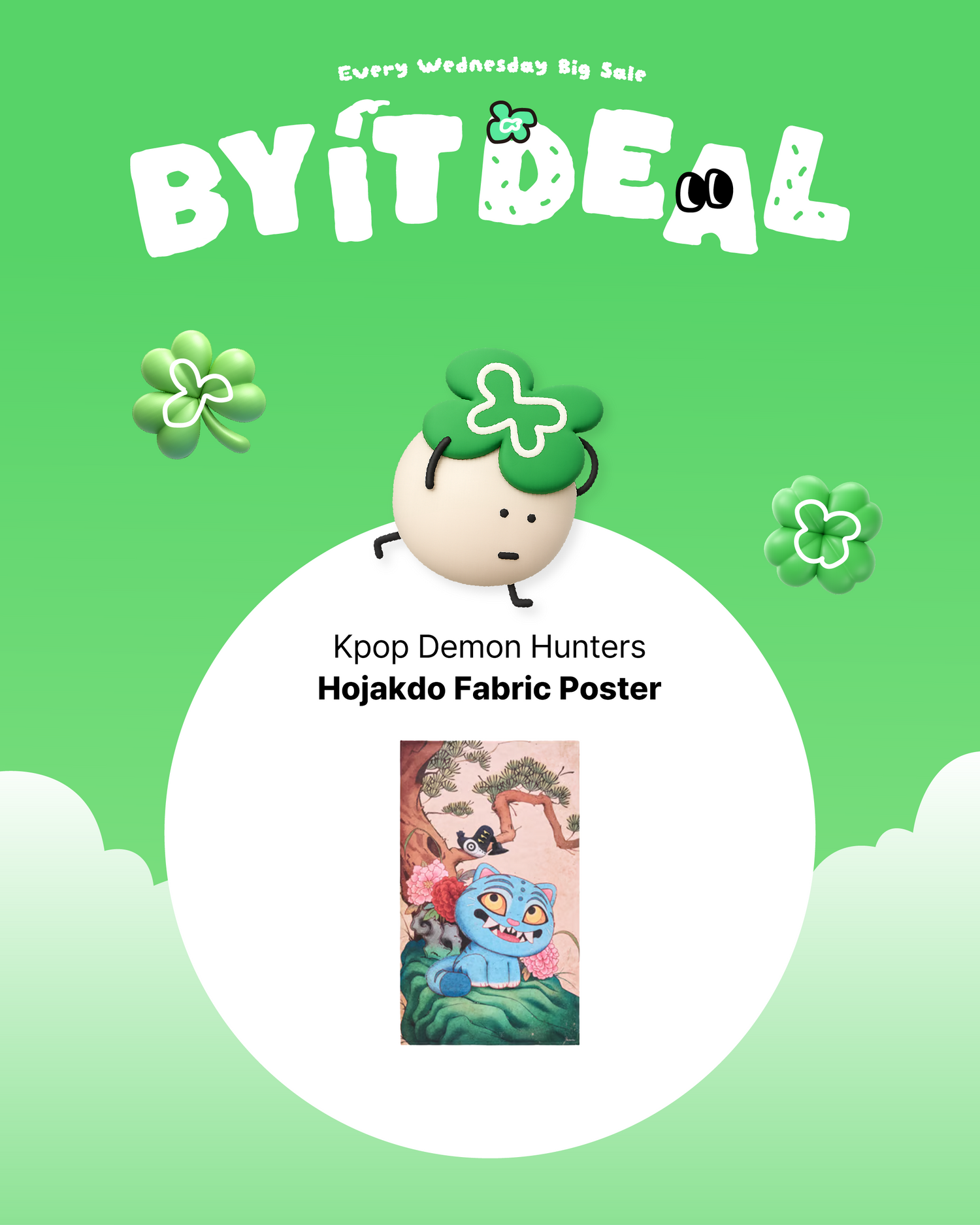 BYIT DEAL - Hojakdo Fabric Poster