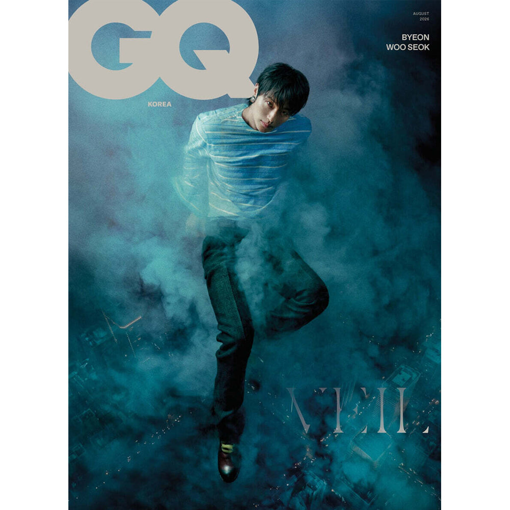 BYEON WOO SEOK - GQ MAGAZINE 2026 AUGUST ISSUE COVER SET (4Type)