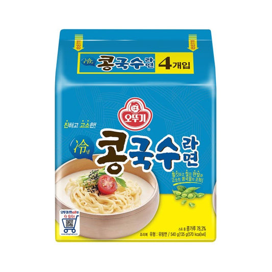 Ottogi Kongguksu Cold Soybean Noodle Ramen (135gx4)