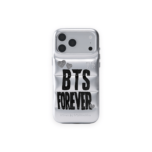 BTS The Puffer Case® - BTS Poster in Chrome [Urban Sophistication]