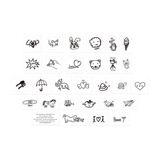 I.O.I - [LOOP] HAND DRAWING STICKER BOX