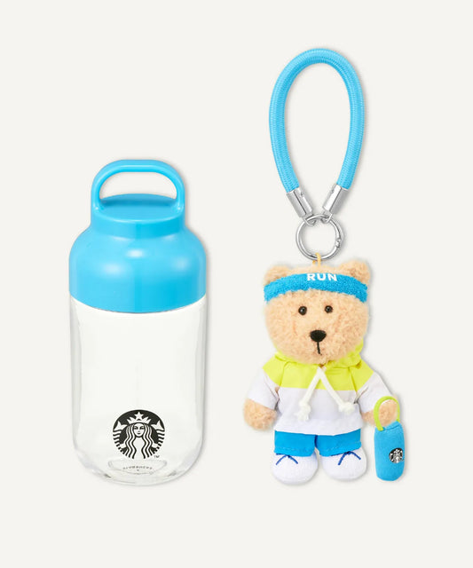 Starbucks Active Learning Bottle Bearista Keychain