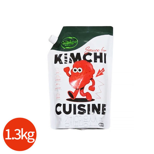 Bibigo Kimchi Cooking Sauce 1.3kg – Korean Kimchi Base for Stew, Stir-Fry & Marinade